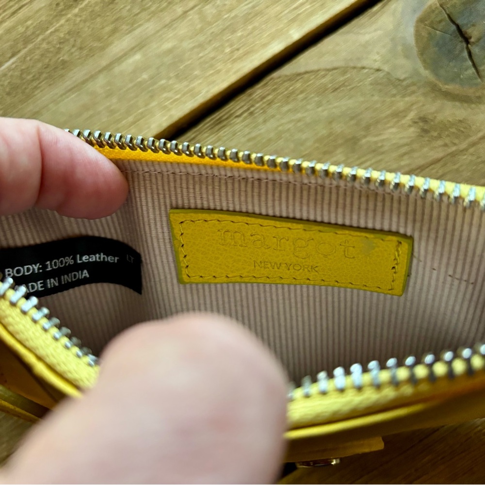 Mango Yellow Wristlet Wallet - Picture 7 of 10